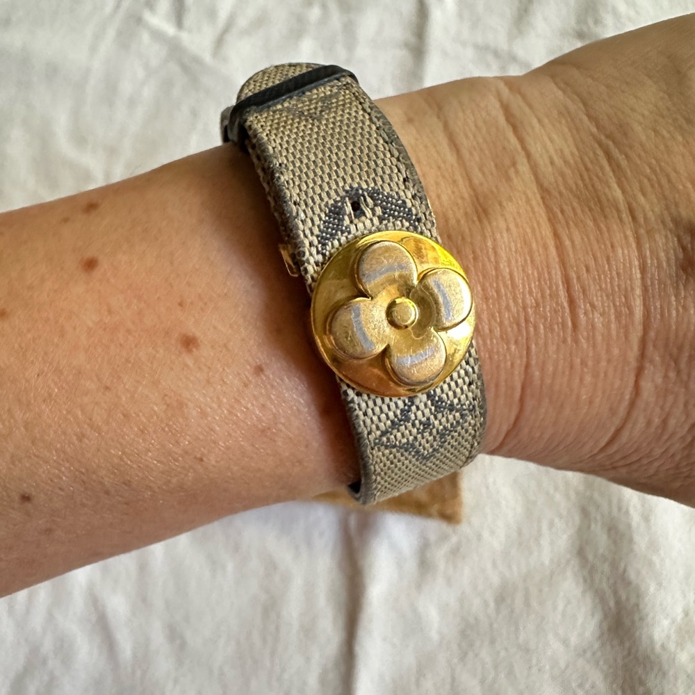 Louis Vuitton Good Luck Charm Bracelet – Blue Monogram Vintage